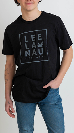 Black Leelanau Cellars Deluxe T-Shirt 1