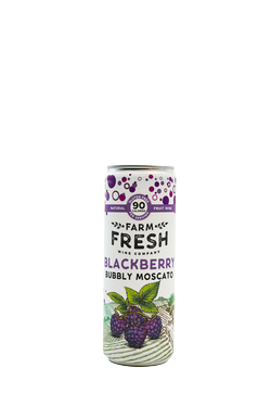 Farm Fresh Blackberry Bubbly Moscato Can 1