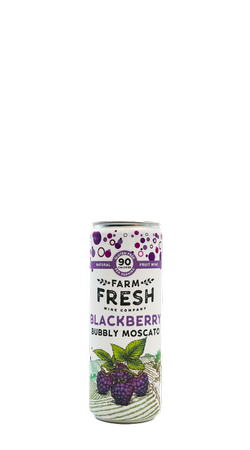 Farm Fresh Blackberry Bubbly Moscato Can 1