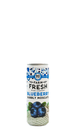 Farm Fresh Blueberry Bubbly Moscato Can 1