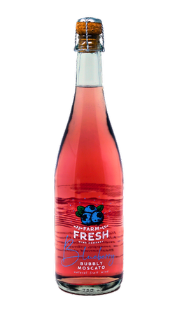 Farm Fresh Blueberry Bubbly Moscato 1