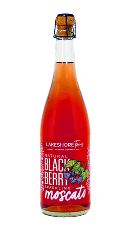 Lakeshore Farms Blackberry Sparkling Moscato 1