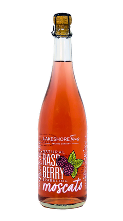 Lakeshore Farms Raspberry Sparkling Moscato 1