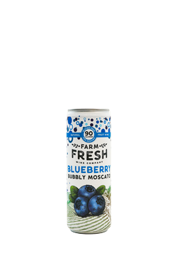 Farm Fresh Blueberry Bubbly Moscato Can 1