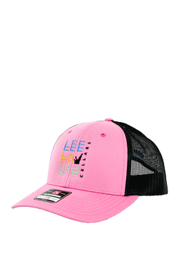 Trippy Pink Trucker
